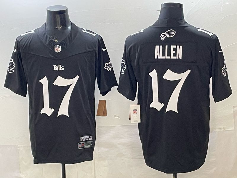 Men 2026 Nike Buffalo Bills #17 Allen Black 7th generation Limited NFL Jersey 002
